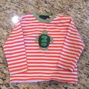 Striped long sleeve T-shirt